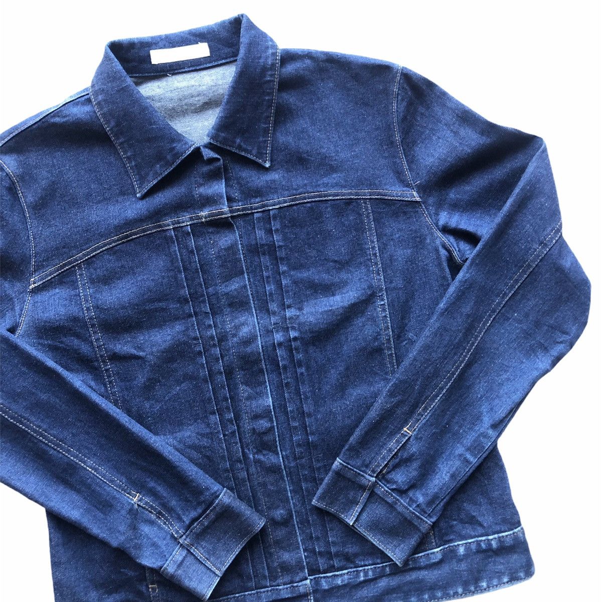 Japanese Brand Vintage Denim Jacket Stretchable by ESPIE Size S / US 4 / IT 40 - 2 Thumbnail