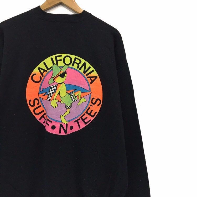 Sports Specialties Vintage CALIFORNIA SURF Crewneck Sweatshirt Size US XL / EU 56 / 4 - 5 Thumbnail