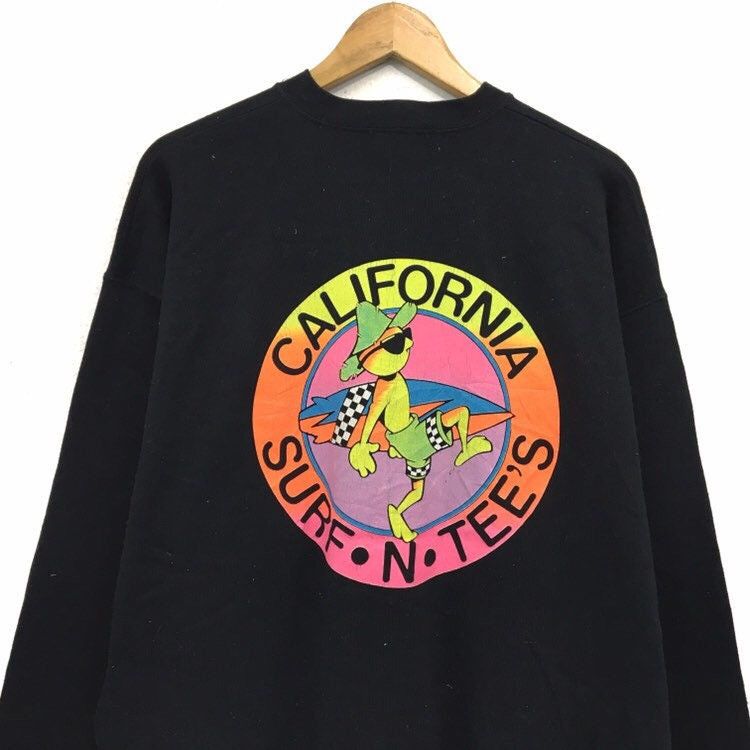 Sports Specialties Vintage CALIFORNIA SURF Crewneck Sweatshirt Size US XL / EU 56 / 4 - 4 Thumbnail