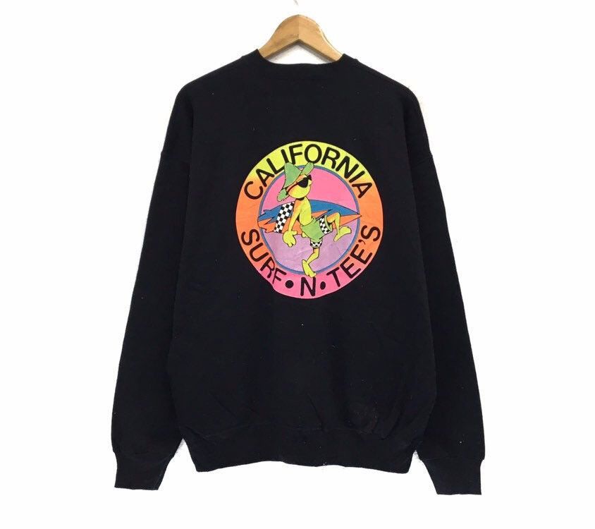 Sports Specialties Vintage CALIFORNIA SURF Crewneck Sweatshirt Size US XL / EU 56 / 4 - 1 Thumbnail