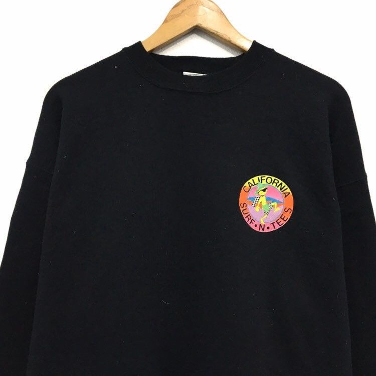 Sports Specialties Vintage CALIFORNIA SURF Crewneck Sweatshirt Size US XL / EU 56 / 4 - 6 Thumbnail