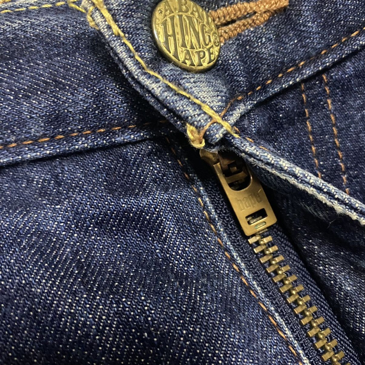 Bape Vintage Bape Ursus Plenty Tough Denim Fade Jeans Size US 34 / EU 50 - 18 Thumbnail