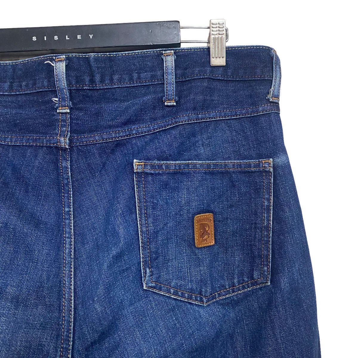 Bape Vintage Bape Ursus Plenty Tough Denim Fade Jeans Size US 34 / EU 50 - 1 Thumbnail