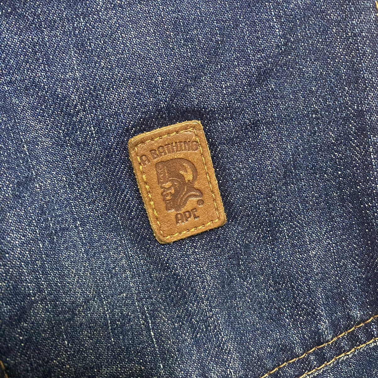 Bape Vintage Bape Ursus Plenty Tough Denim Fade Jeans Size US 34 / EU 50 - 17 Thumbnail