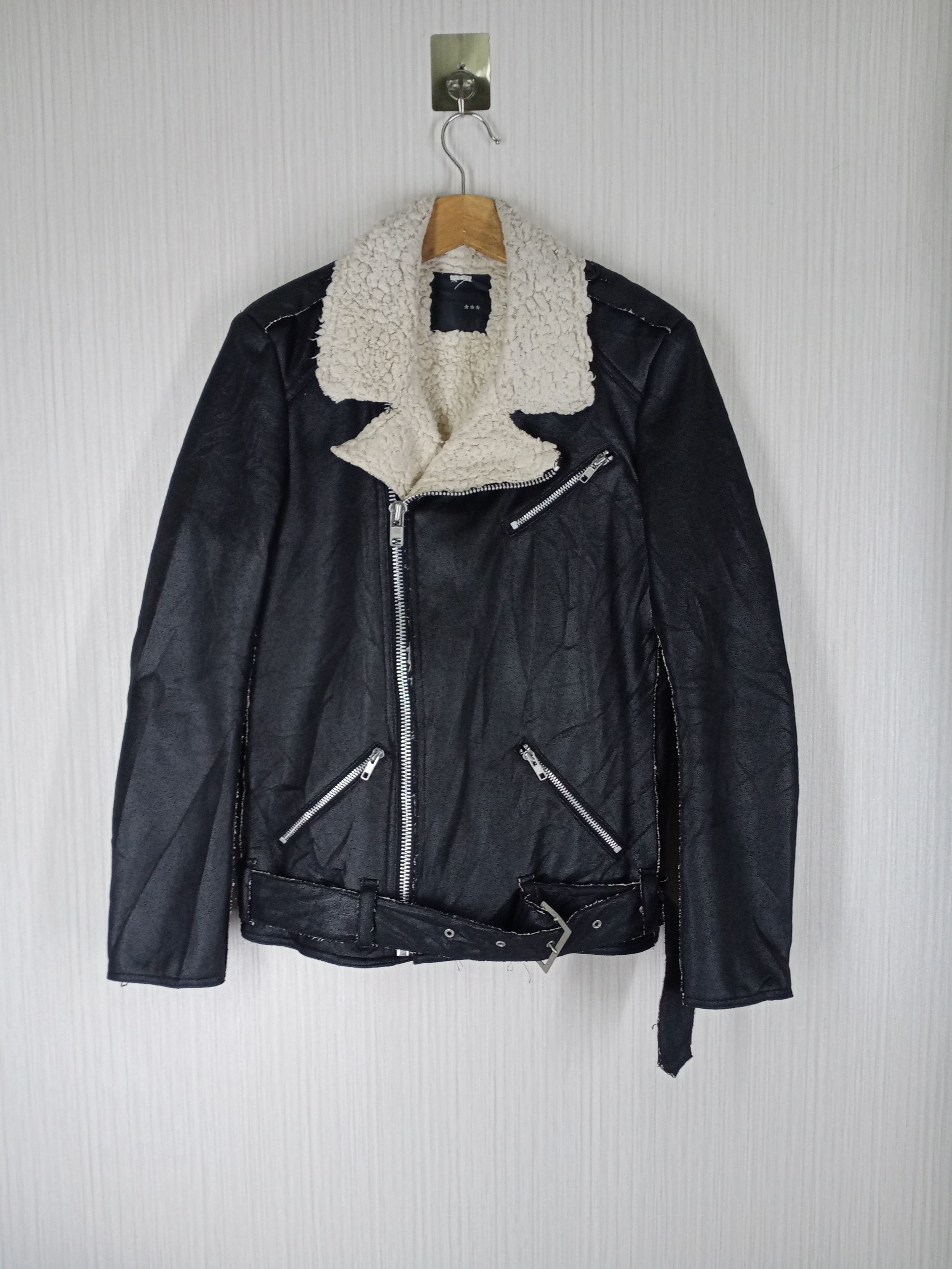 Boycott Double Collar Sherling Jacket