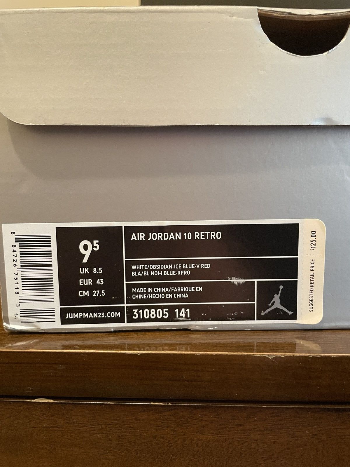 Jordan Brand Jordan 10 Ice Blue - 2005 Release Size US 9.5 / EU 42-43 - 11 Thumbnail