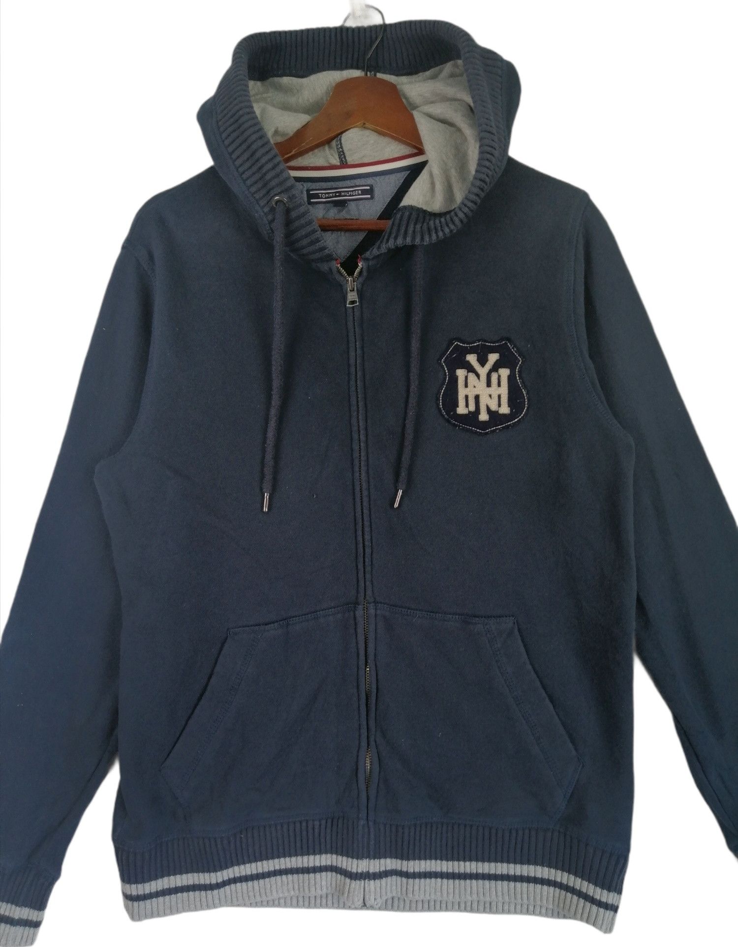 Designer × Tommy Hilfiger Tommy Hilfilger New York Zipper Hoodie Size US XL / EU 56 / 4 - 3 Thumbnail