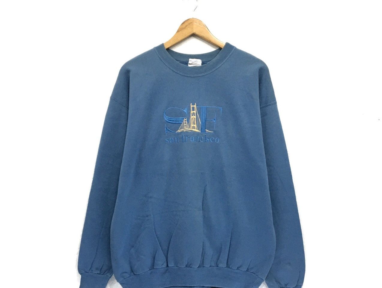 Hanes Vintage Hanes San Francisco Crewneck Sweatshirt Size US L / EU 52-54 / 3 - 2 Thumbnail