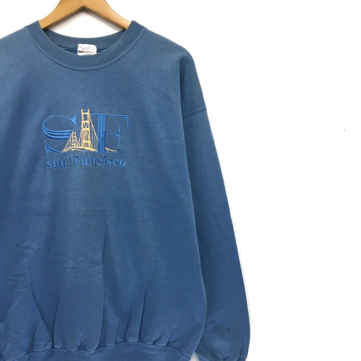 Hanes Vintage Hanes San Francisco Crewneck Sweatshirt Size US L / EU 52-54 / 3 - 4 Thumbnail