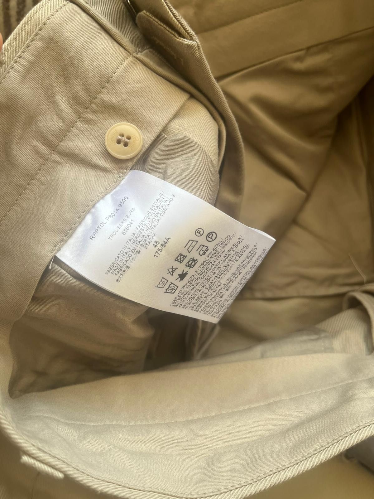 Brioni Trousers Zuirs in Sand Size US 32 / EU 48 - 18 Thumbnail