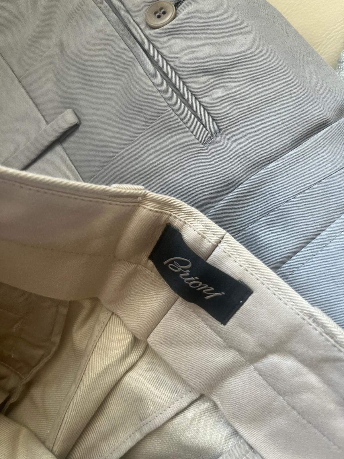 Brioni Trousers Zuirs in Sand Size US 32 / EU 48 - 17 Thumbnail