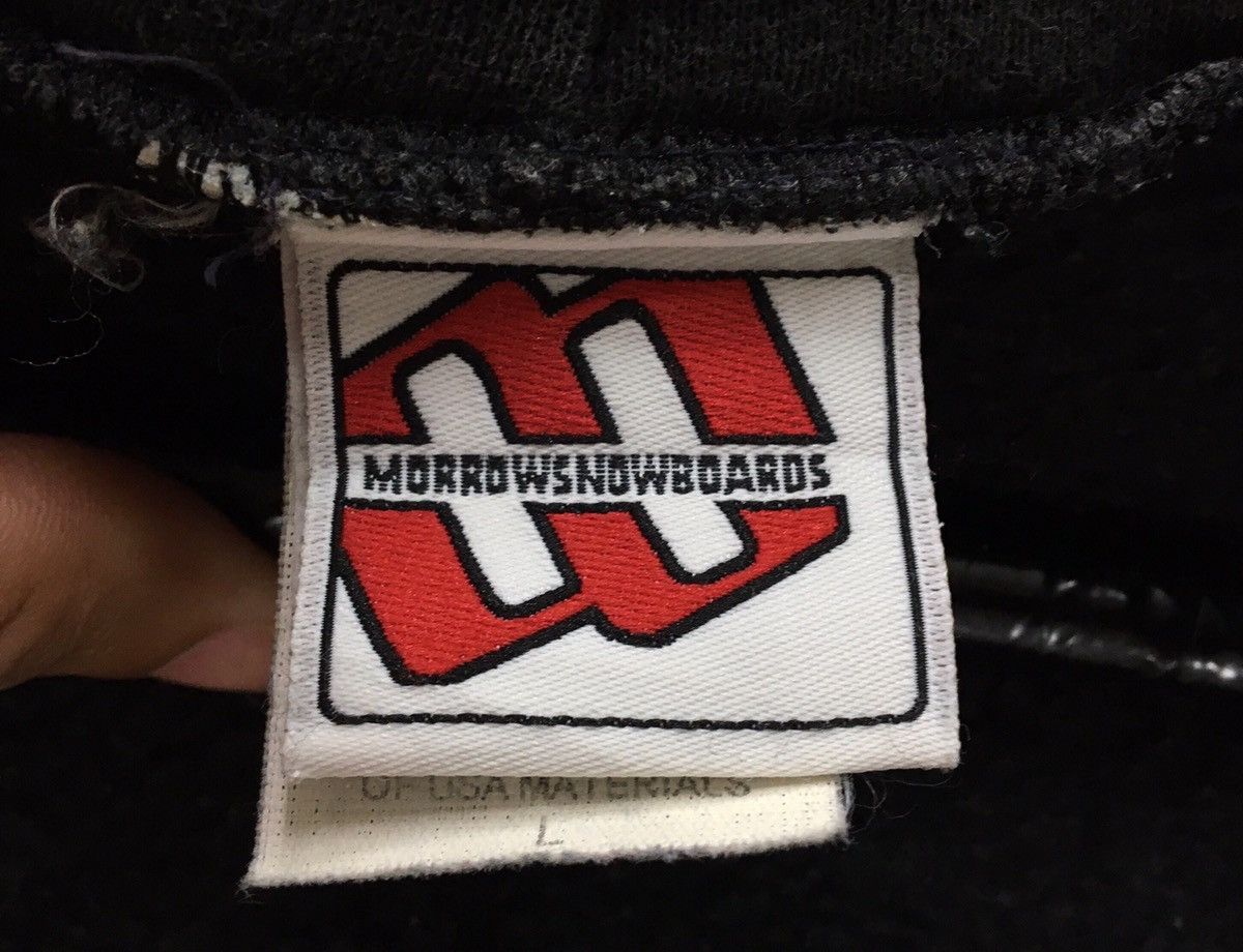 Sports Specialties Vintage MORROW SNOWBOARD Hoodie Size US L / EU 52-54 / 3 - 8 Thumbnail