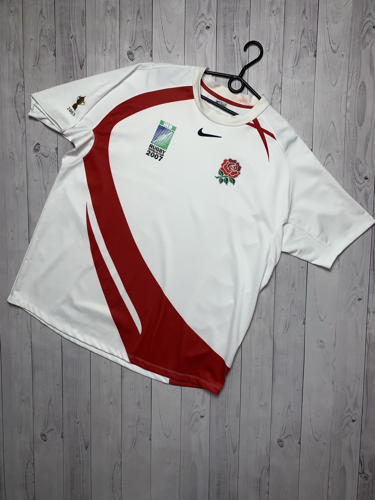 Nike × Vintage Vintage Nike England rugby jersey size XXL Size US XXL / EU 58 / 5 - 1 Thumbnail
