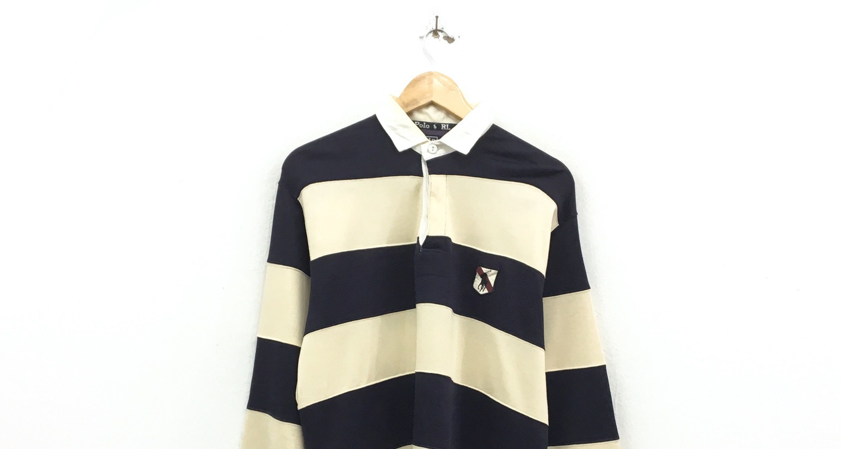 Polo Ralph Lauren × Ralph Lauren × Rugby Ralph Lauren Vintage POLO RUGBY By RALPH LAUREN Polos Sweatshirt Size US M / EU 48-50 / 2 - 3 Thumbnail
