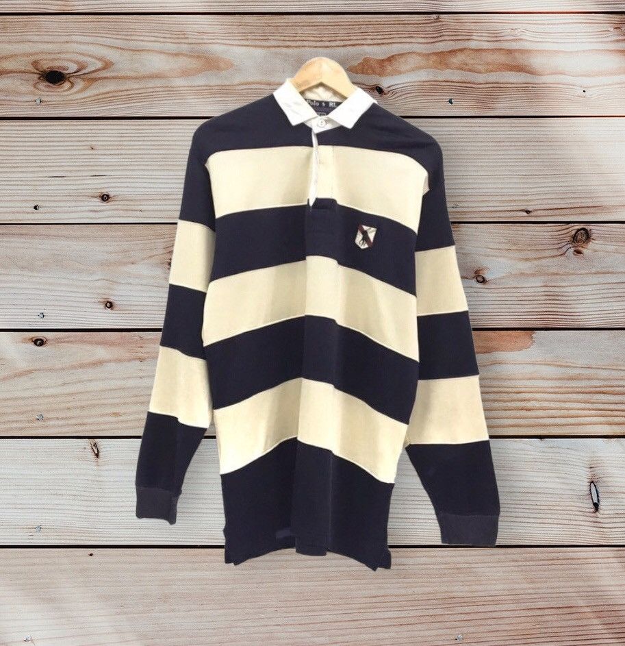 Polo Ralph Lauren × Ralph Lauren × Rugby Ralph Lauren Vintage POLO RUGBY By RALPH LAUREN Polos Sweatshirt Size US M / EU 48-50 / 2 - 1 Thumbnail