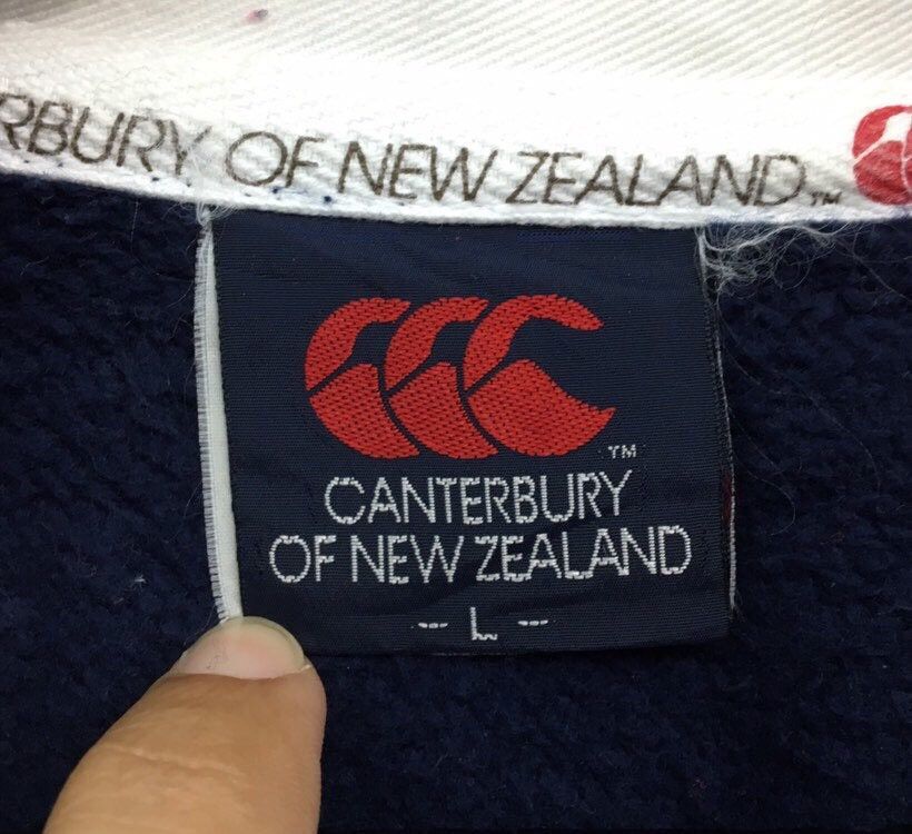 Canterbury of New Zealand × Sports Specialties × Vintage CANTERBURY Multicolour Polos Sweatshirt Size US L / EU 52-54 / 3 - 9 Thumbnail