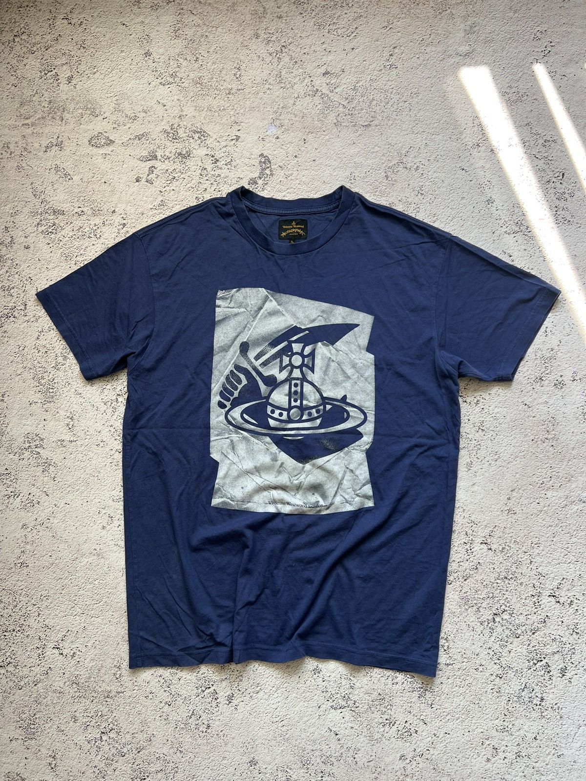 Vintage × Vivienne Westwood Vivienne Westwood Anglomania T Shirt Big Logo Size US XL / EU 56 / 4 - 1 Thumbnail