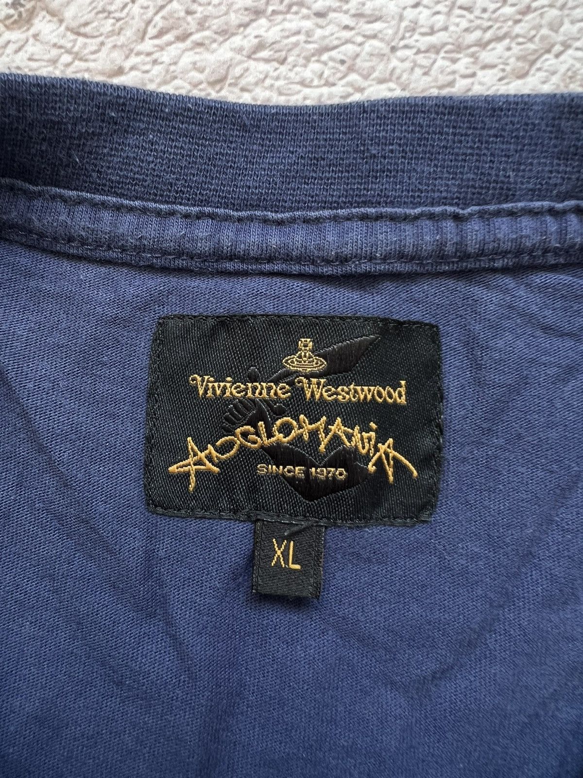 Vintage × Vivienne Westwood Vivienne Westwood Anglomania T Shirt Big Logo Size US XL / EU 56 / 4 - 4 Thumbnail