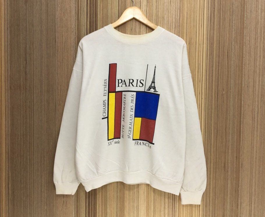 Other Vintage Paris Crewneck Sweatshirt Size US M / EU 48-50 / 2 - 1 Thumbnail