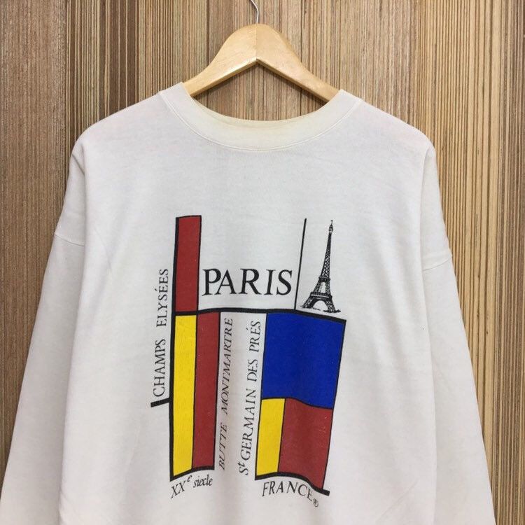 Other Vintage Paris Crewneck Sweatshirt Size US M / EU 48-50 / 2 - 3 Thumbnail