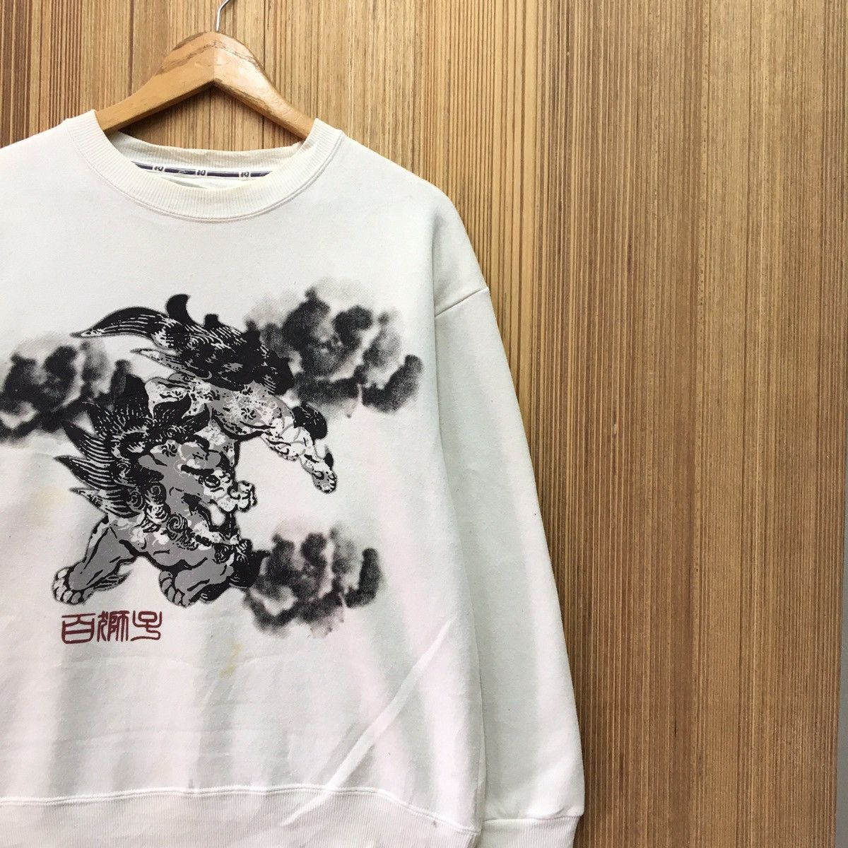 Japanese Brand SUKAJAN Crewneck BigLogo Sweatshirt Size US M / EU 48-50 / 2 - 3 Thumbnail