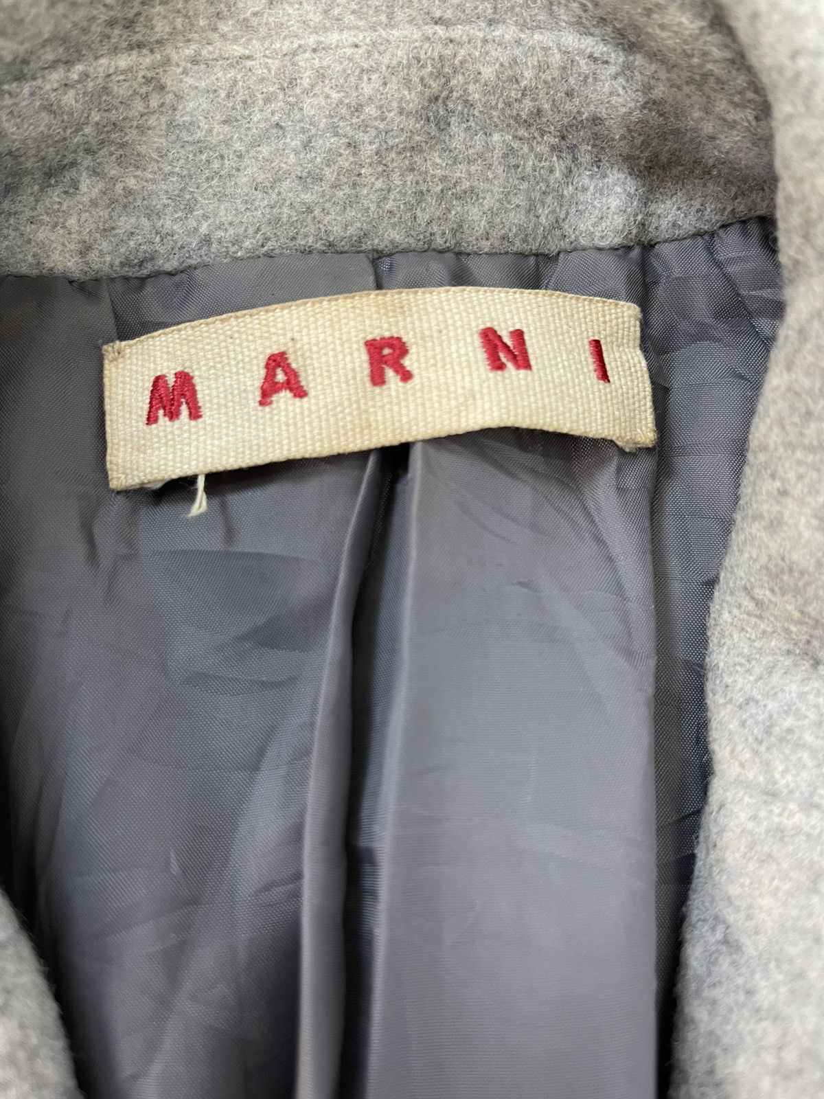 Marni ARCHIVE VINTAGE MARNI CABAN JACKET WOOL Size US M / EU 48-50 / 2 - 5 Thumbnail
