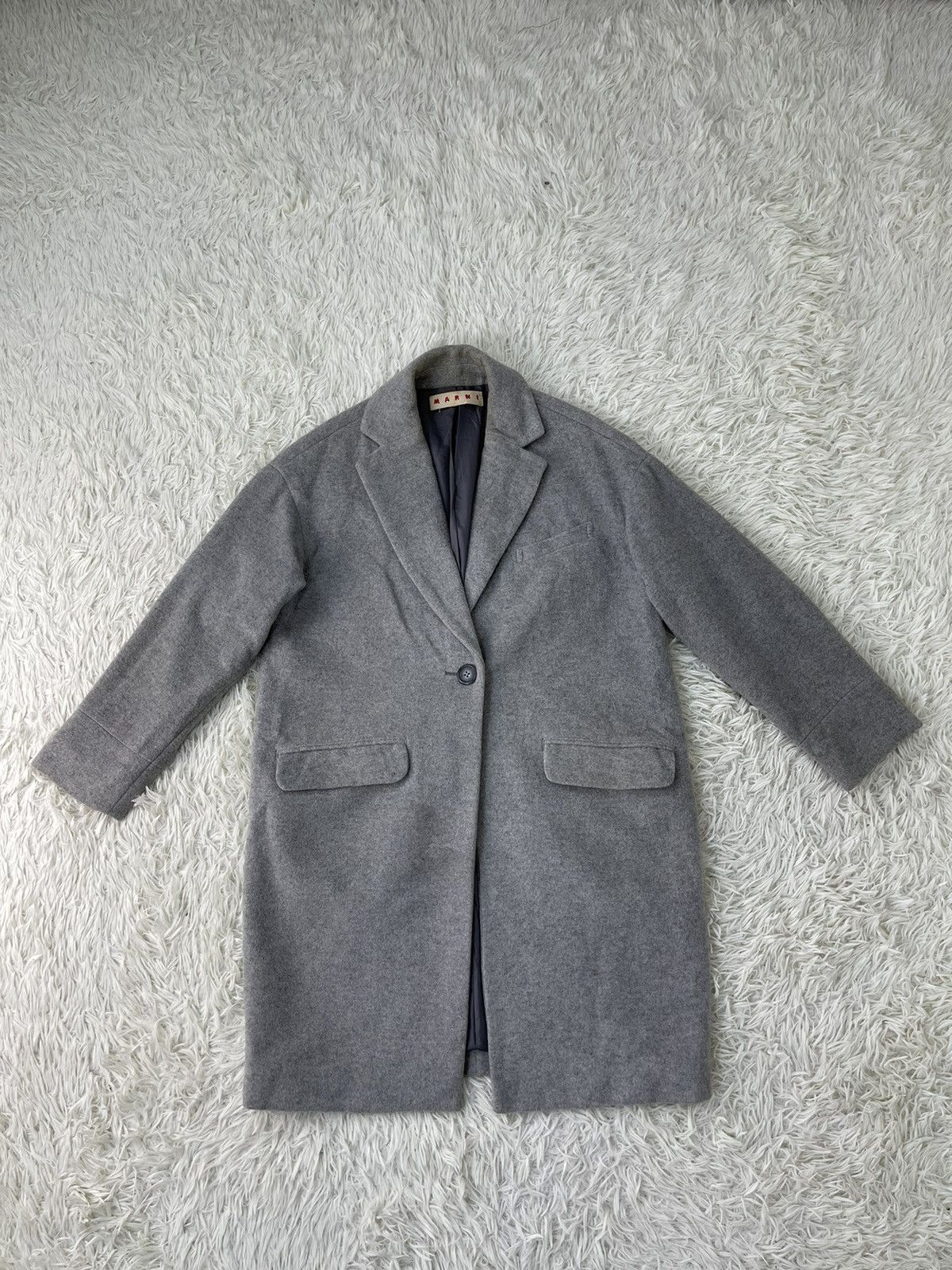 Marni ARCHIVE VINTAGE MARNI CABAN JACKET WOOL Size US M / EU 48-50 / 2 - 4 Thumbnail