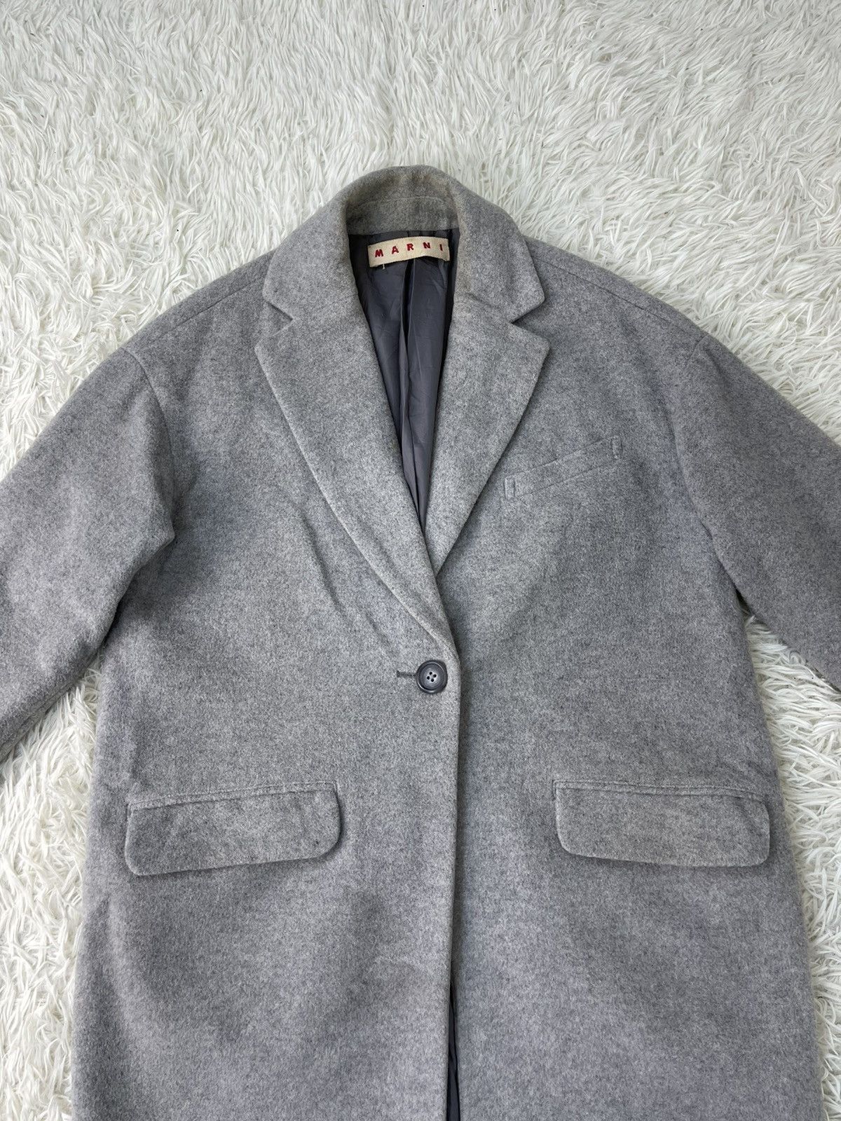 Marni ARCHIVE VINTAGE MARNI CABAN JACKET WOOL Size US M / EU 48-50 / 2 - 3 Thumbnail
