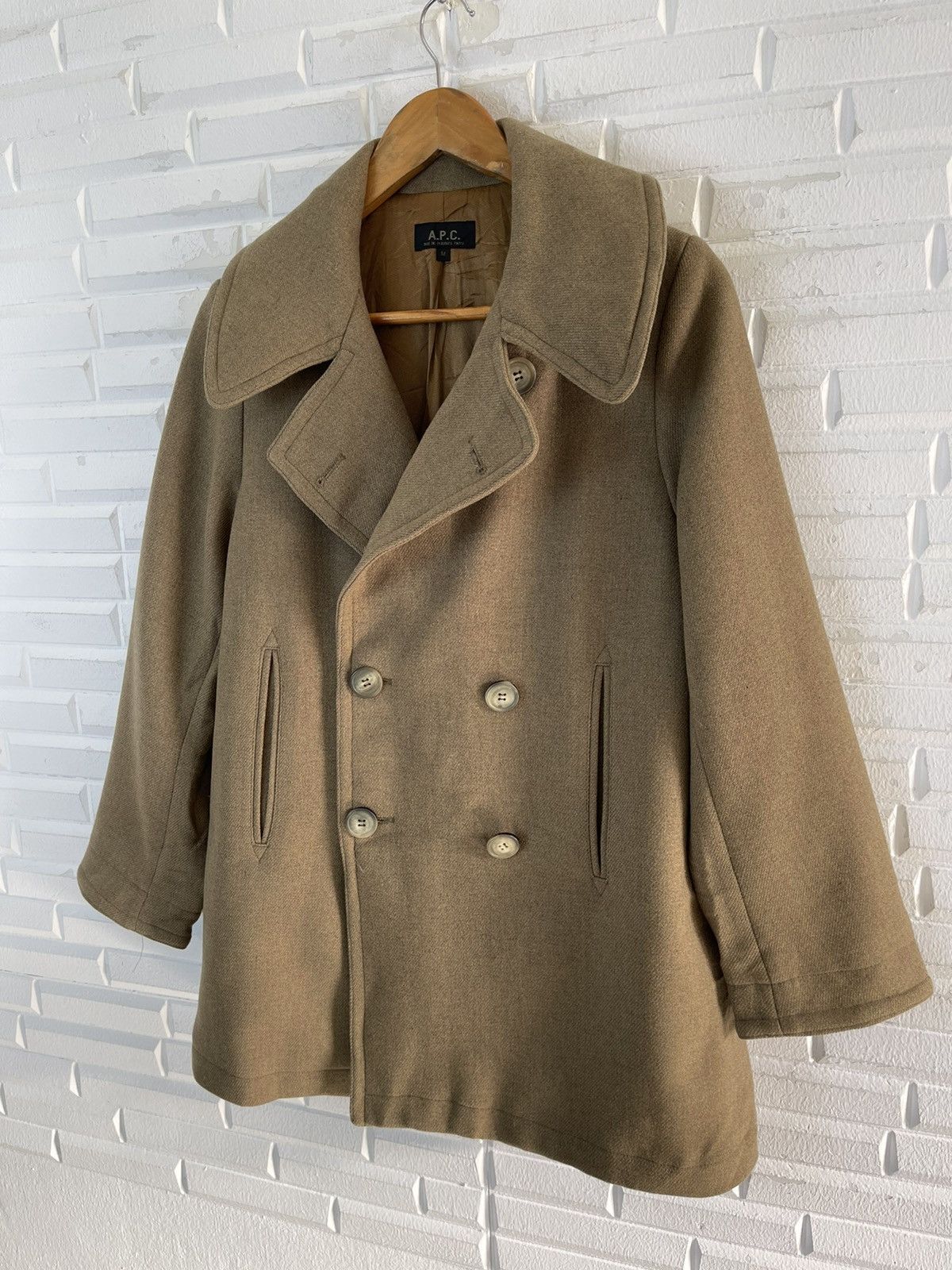 A.P.C. Vintage A.P.C Paris Caban Jacket Wool Size US M / EU 48-50 / 2 - 3 Thumbnail