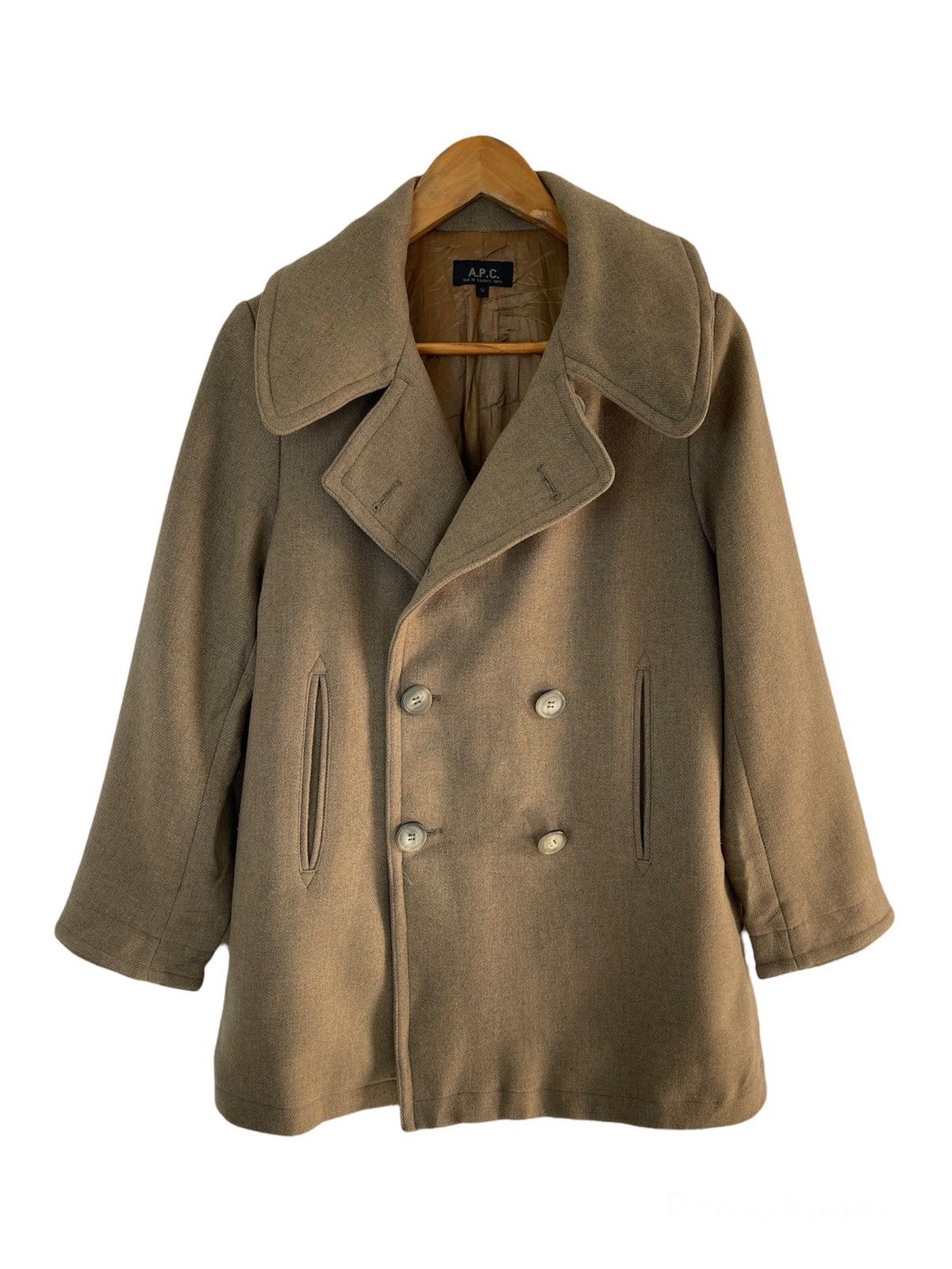 A.P.C. Vintage A.P.C Paris Caban Jacket Wool Size US M / EU 48-50 / 2 - 1 Thumbnail