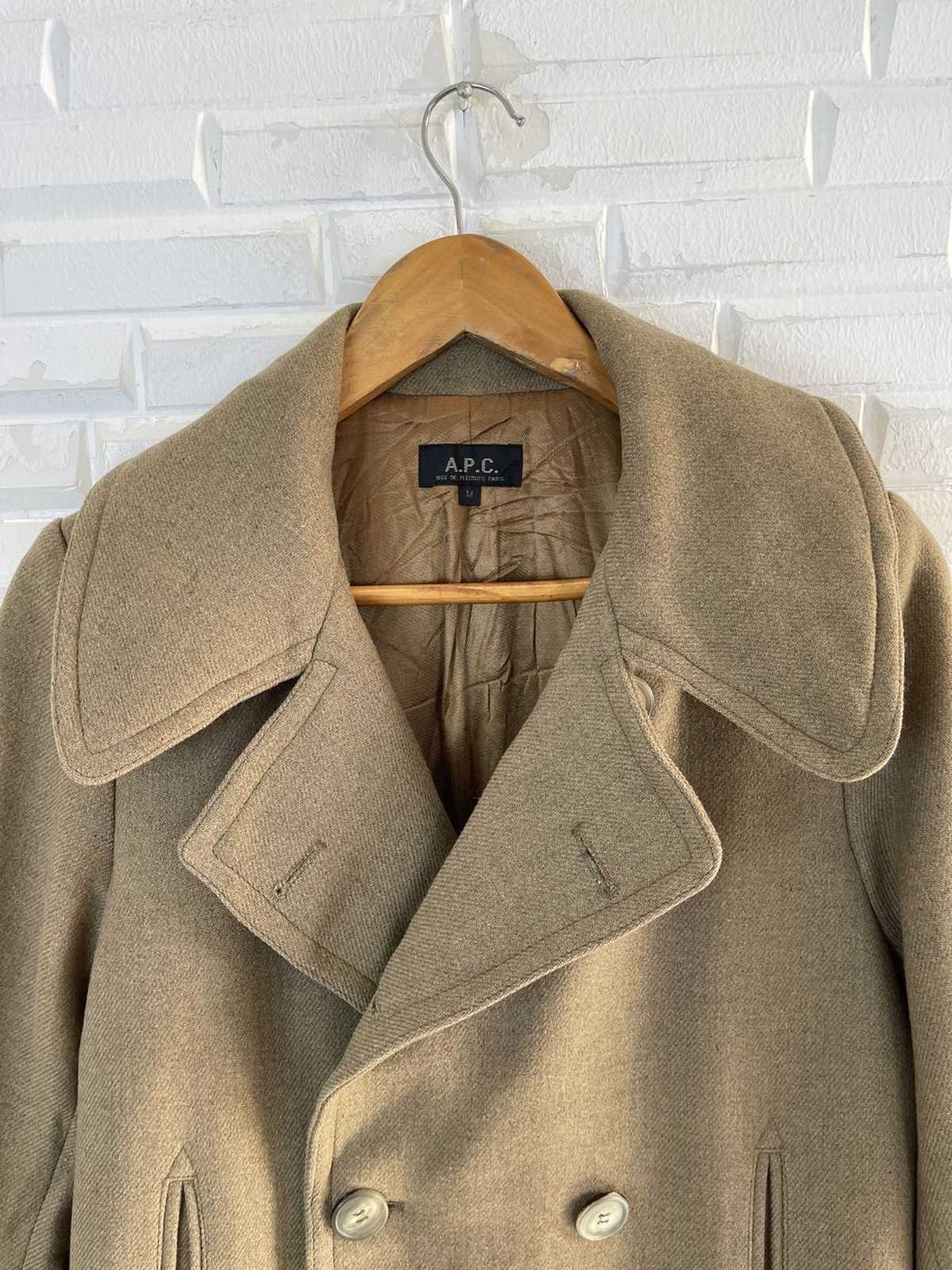 A.P.C. Vintage A.P.C Paris Caban Jacket Wool Size US M / EU 48-50 / 2 - 4 Thumbnail