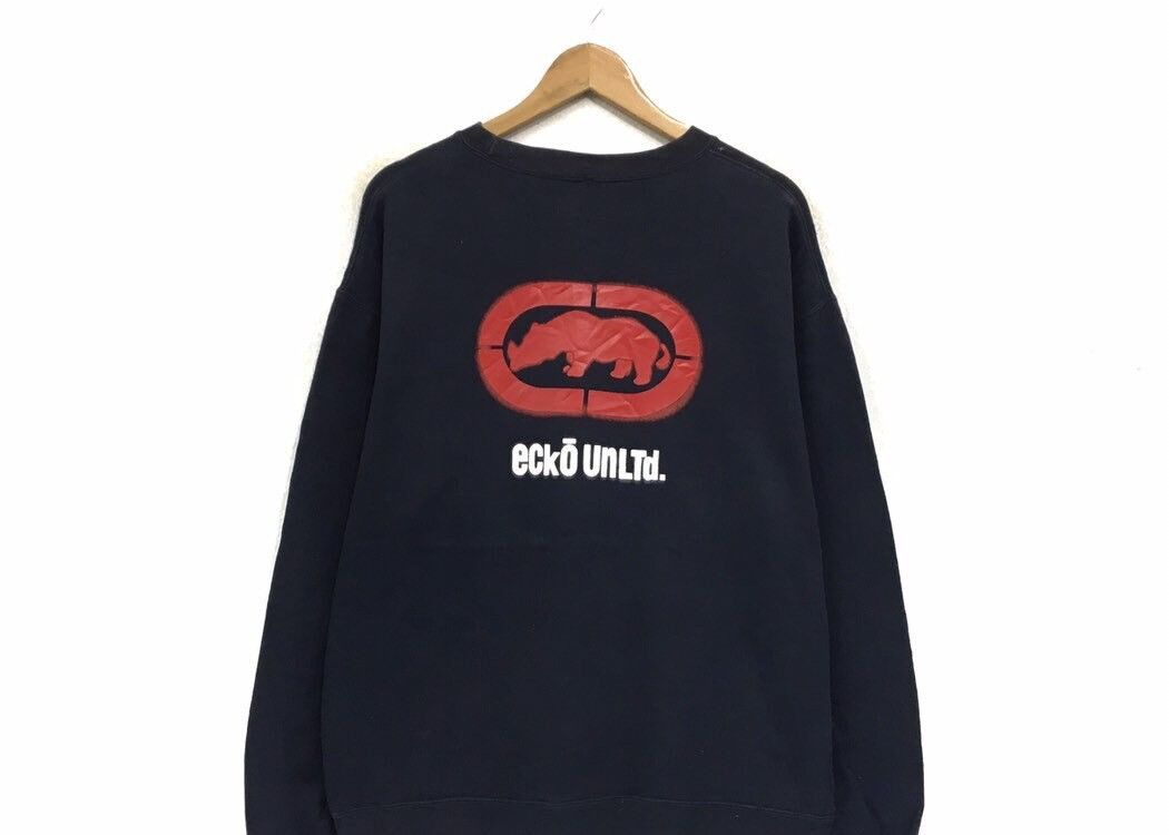 Ecko Unltd. × Rap Tees Ecko Function Crewneck Sweatshirt Size US XL / EU 56 / 4 - 4 Thumbnail