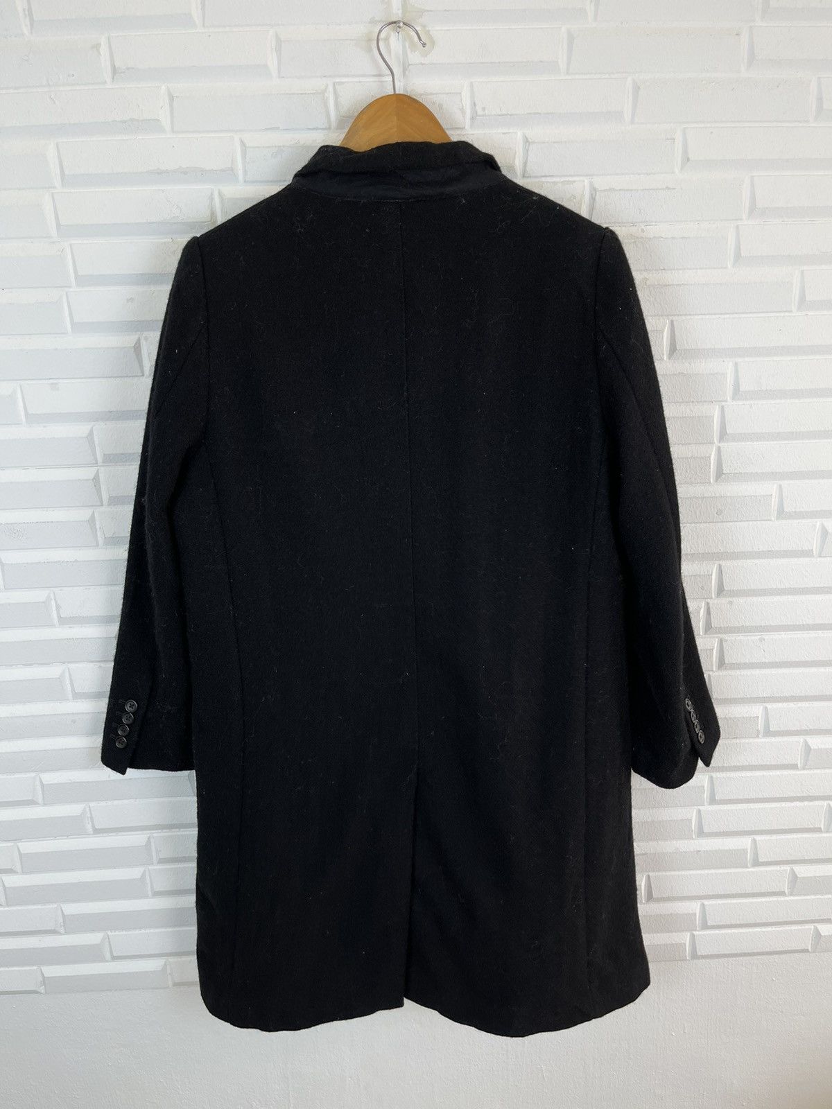 Margaret Howell 🔥QUEEN Black Wool Margaret Howell British Style Long Coat Size US M / EU 48-50 / 2 - 4 Thumbnail