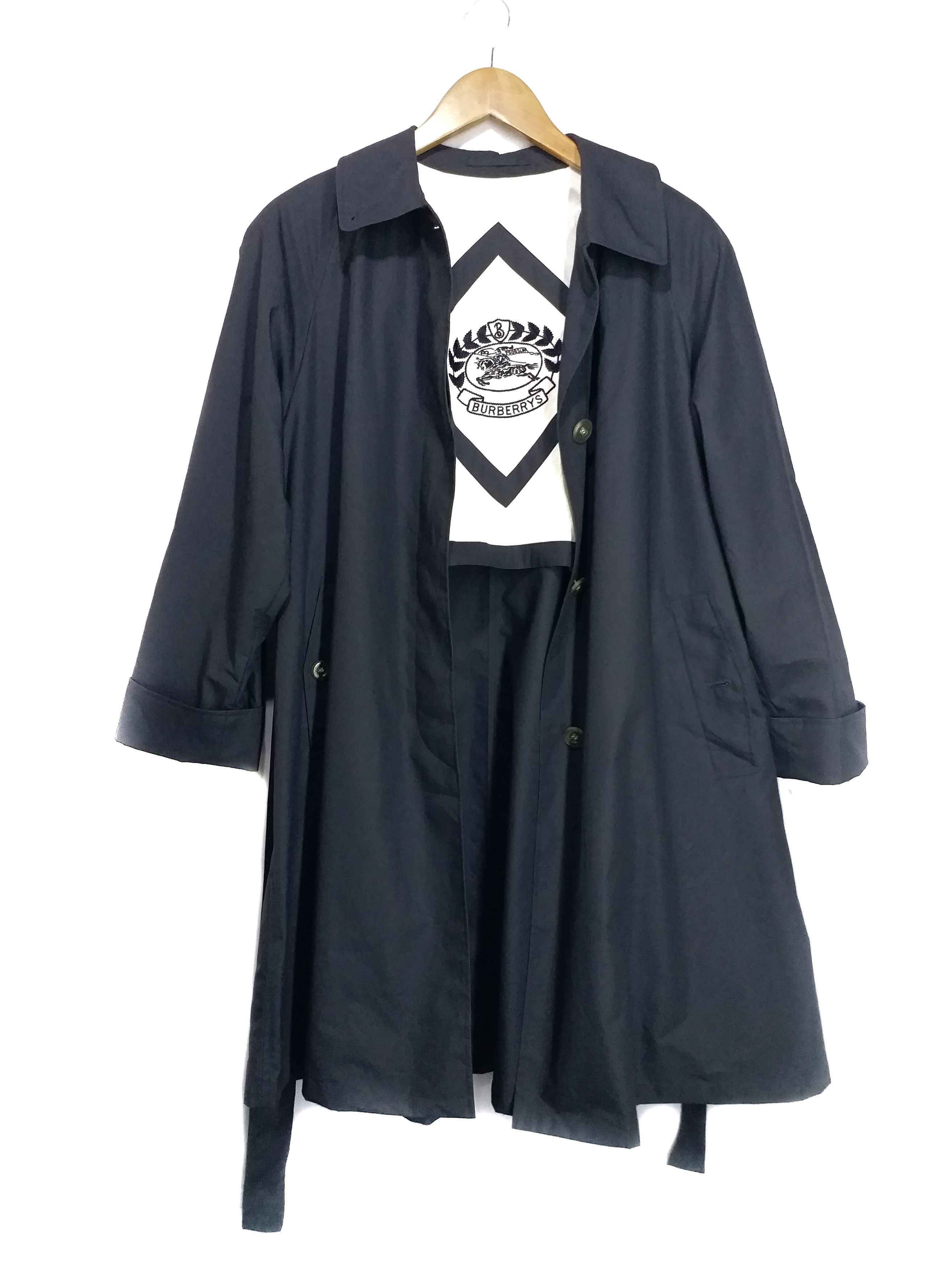 Burberry Vintage Trench Coat Burberrys Prorsum England Size US M / EU 48-50 / 2 - 1 Thumbnail