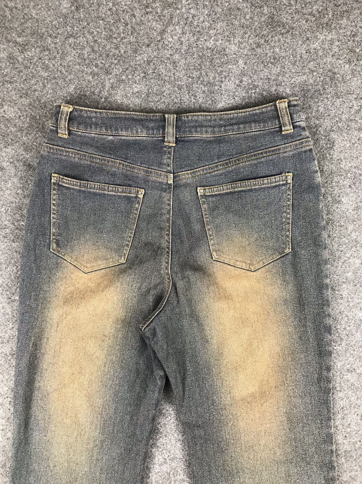 Vintage Vintage denim pants Acid Wash Design Size 29" - 6 Thumbnail