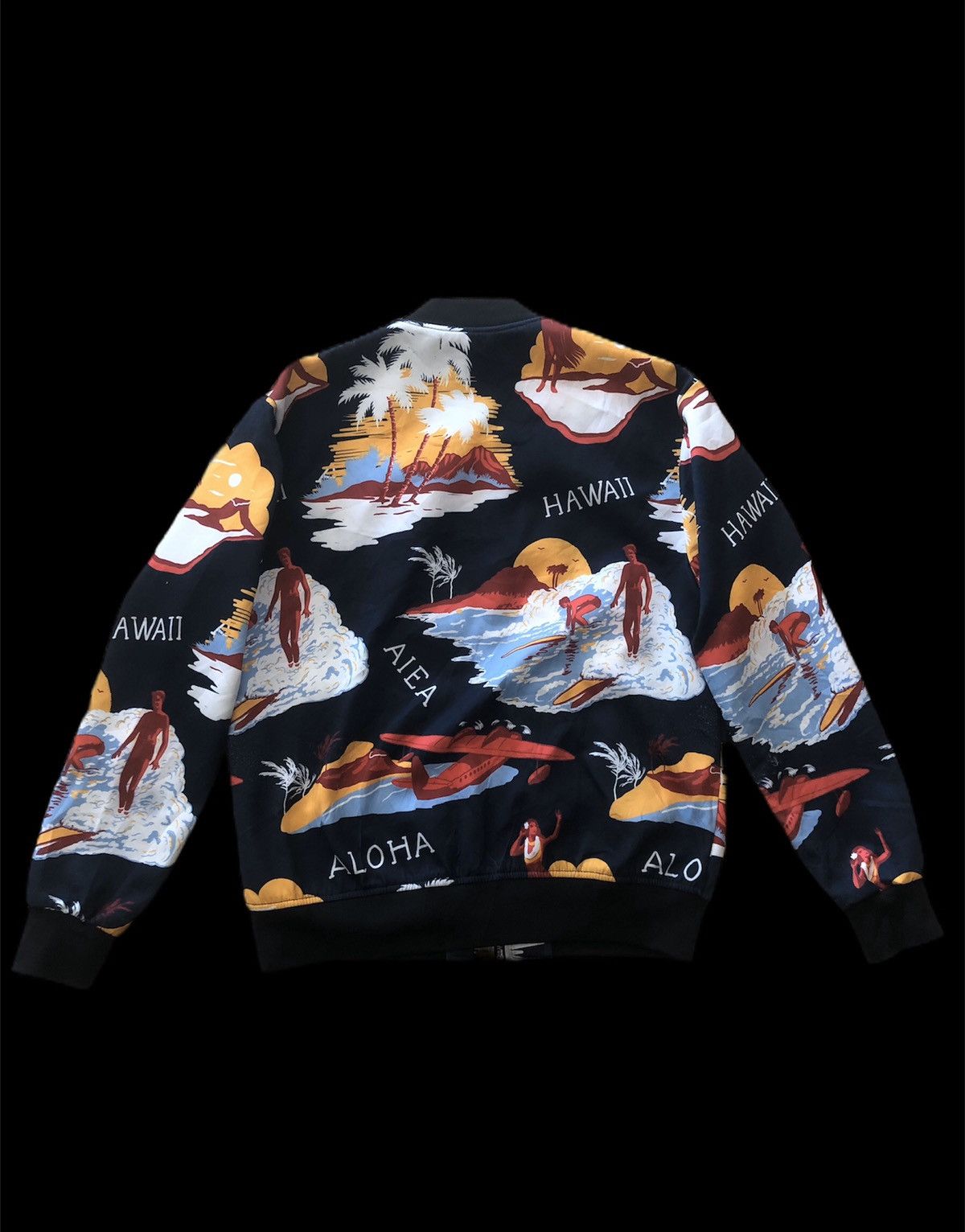 Zara 🔥 SALE🔥ZARA Fullprint Hawaii Aloha Bomber Jacket Size US M / EU 48-50 / 2 - 3 Thumbnail