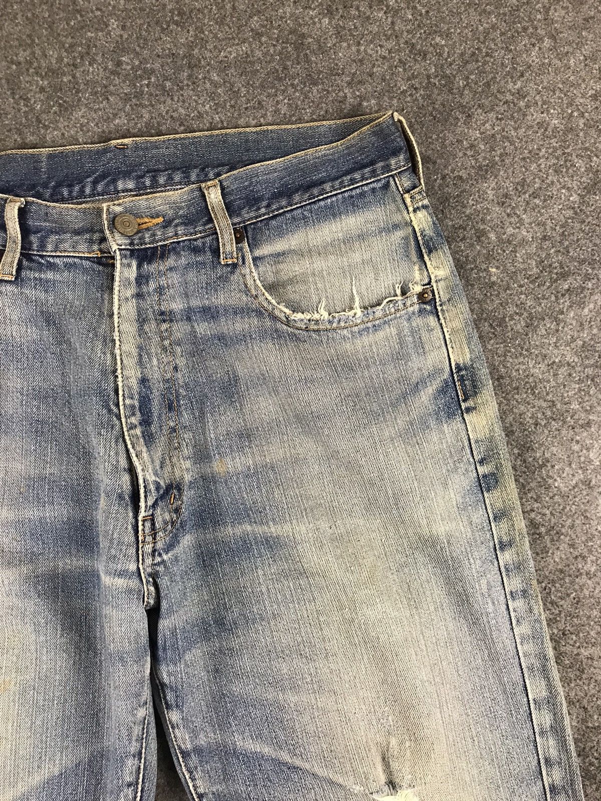 Japanese Brand × Uniqlo × Vintage Vintage distressed Unique Clothing Warehouse Size US 33 - 7 Thumbnail