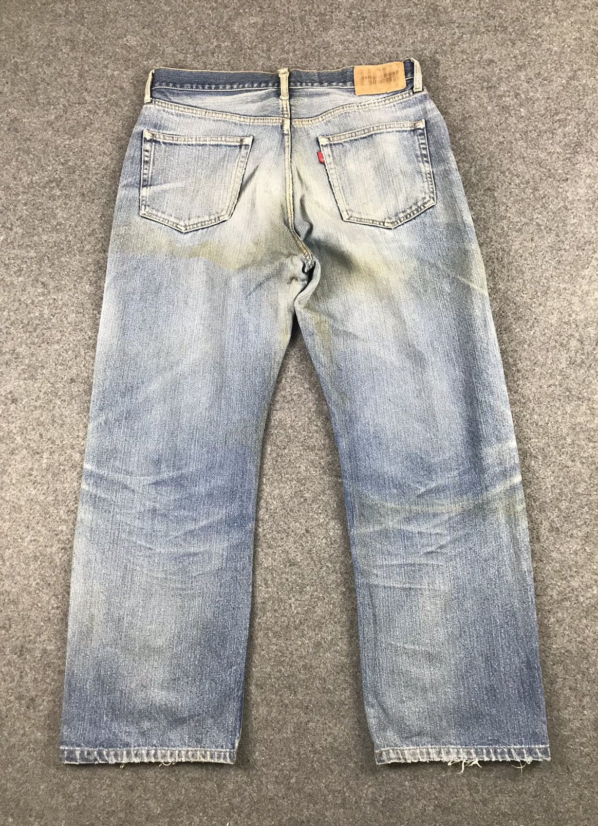 Japanese Brand × Uniqlo × Vintage Vintage distressed Unique Clothing Warehouse Size US 33 - 2 Thumbnail