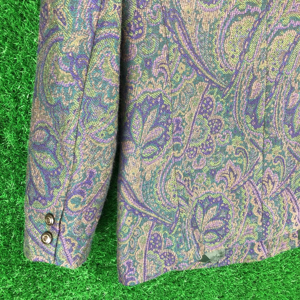 Designer × Japanese Brand × Vintage Vintage 80's Wool Women Jacket by Vinvert Size S / US 4 / IT 40 - 6 Thumbnail