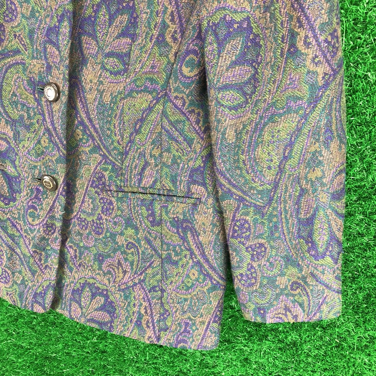 Designer × Japanese Brand × Vintage Vintage 80's Wool Women Jacket by Vinvert Size S / US 4 / IT 40 - 3 Thumbnail