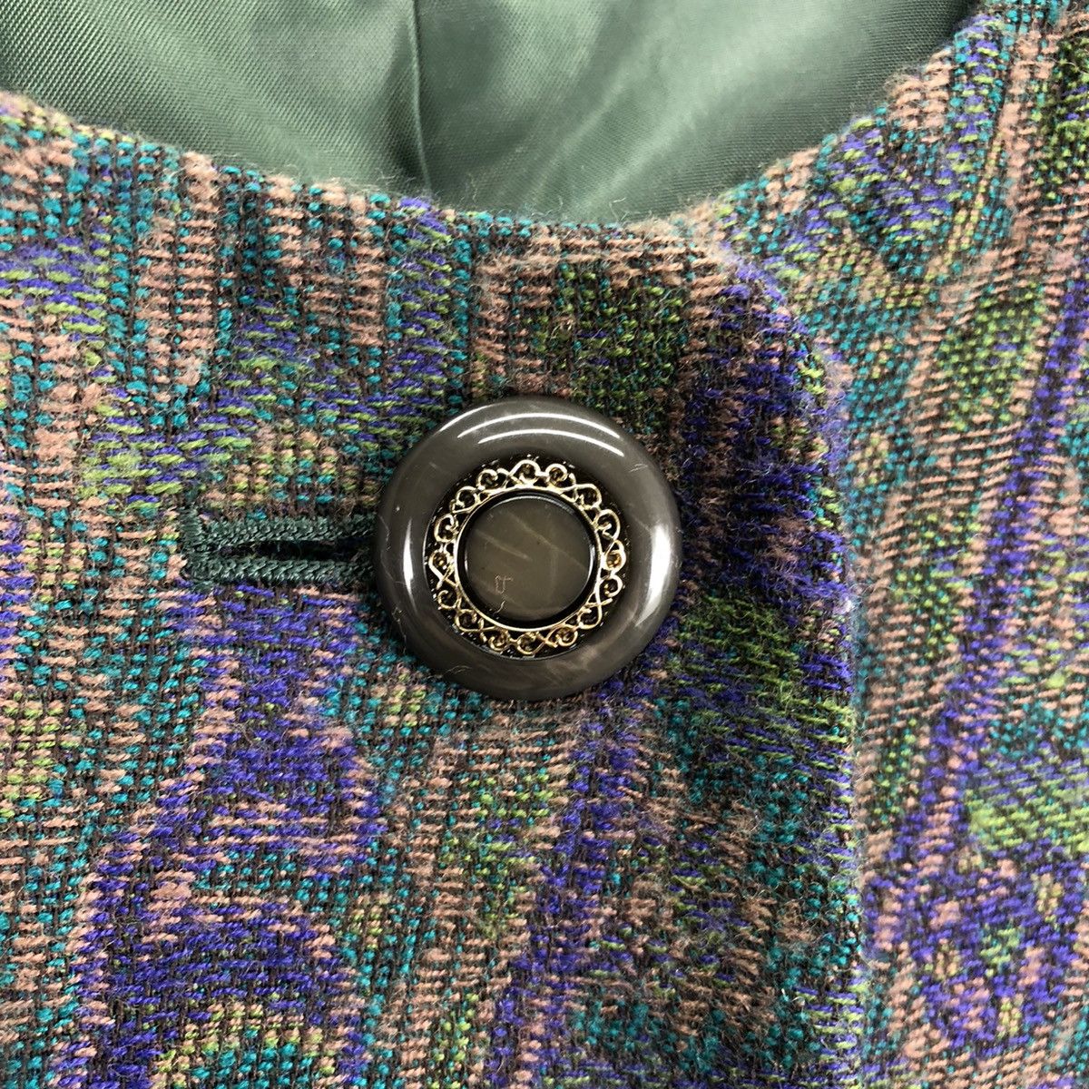 Designer × Japanese Brand × Vintage Vintage 80's Wool Women Jacket by Vinvert Size S / US 4 / IT 40 - 7 Thumbnail