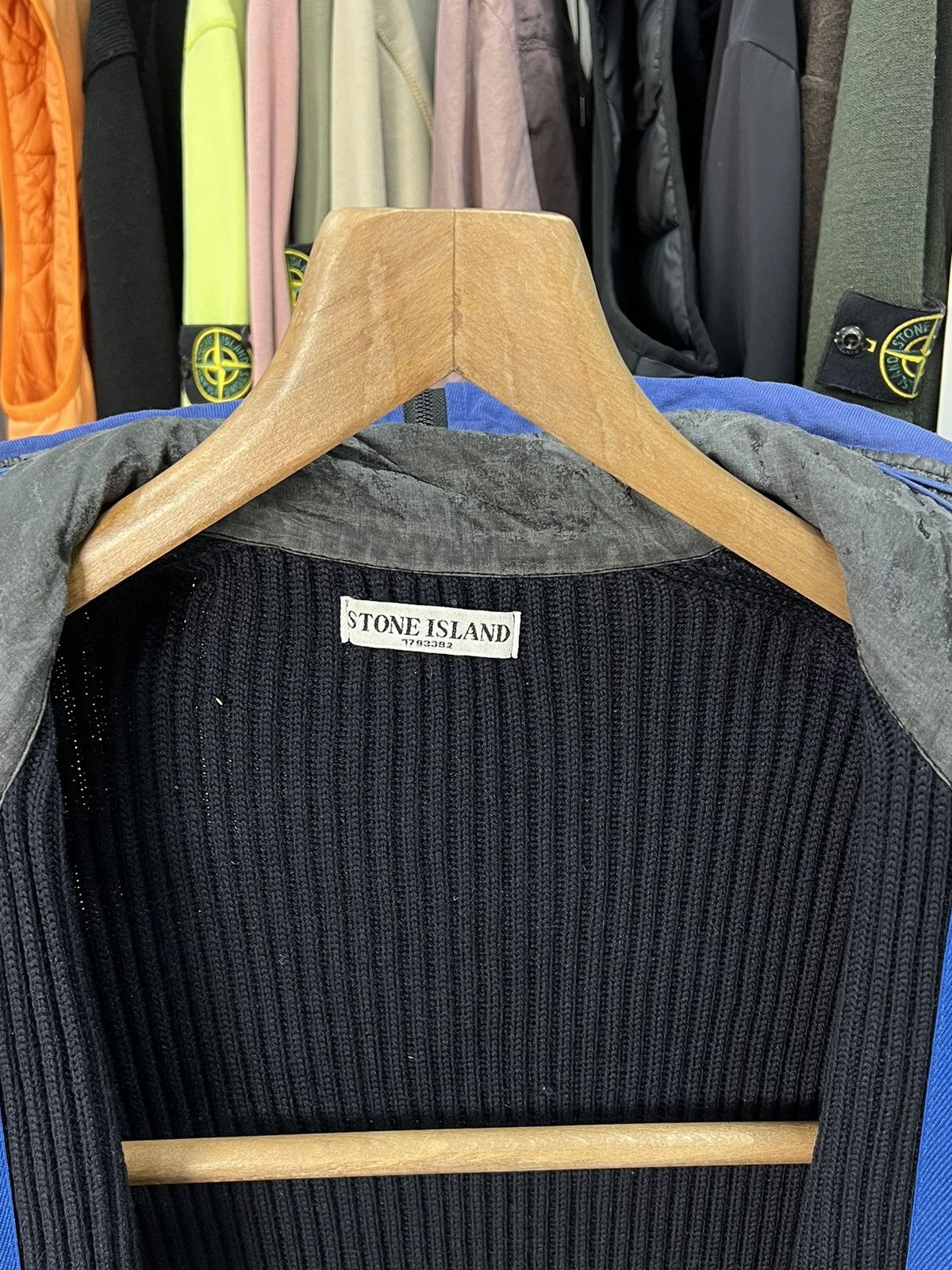 Stone Island × Vintage Stone Island vintage hoodie Size US L / EU 52-54 / 3 - 6 Thumbnail