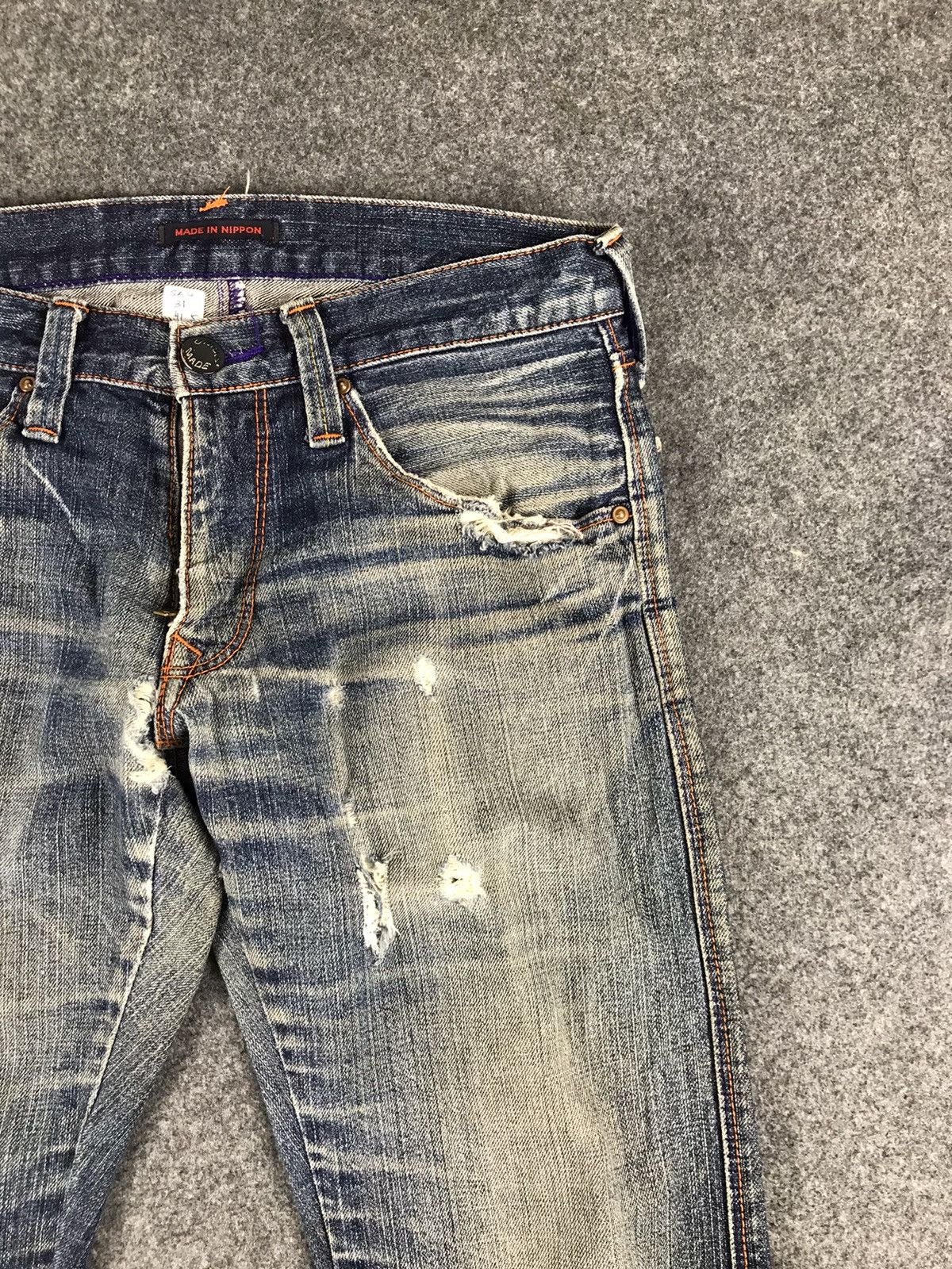 If Six Was Nine Vintage denim pants made in nippon Union Made Size US 31 - 6 Thumbnail