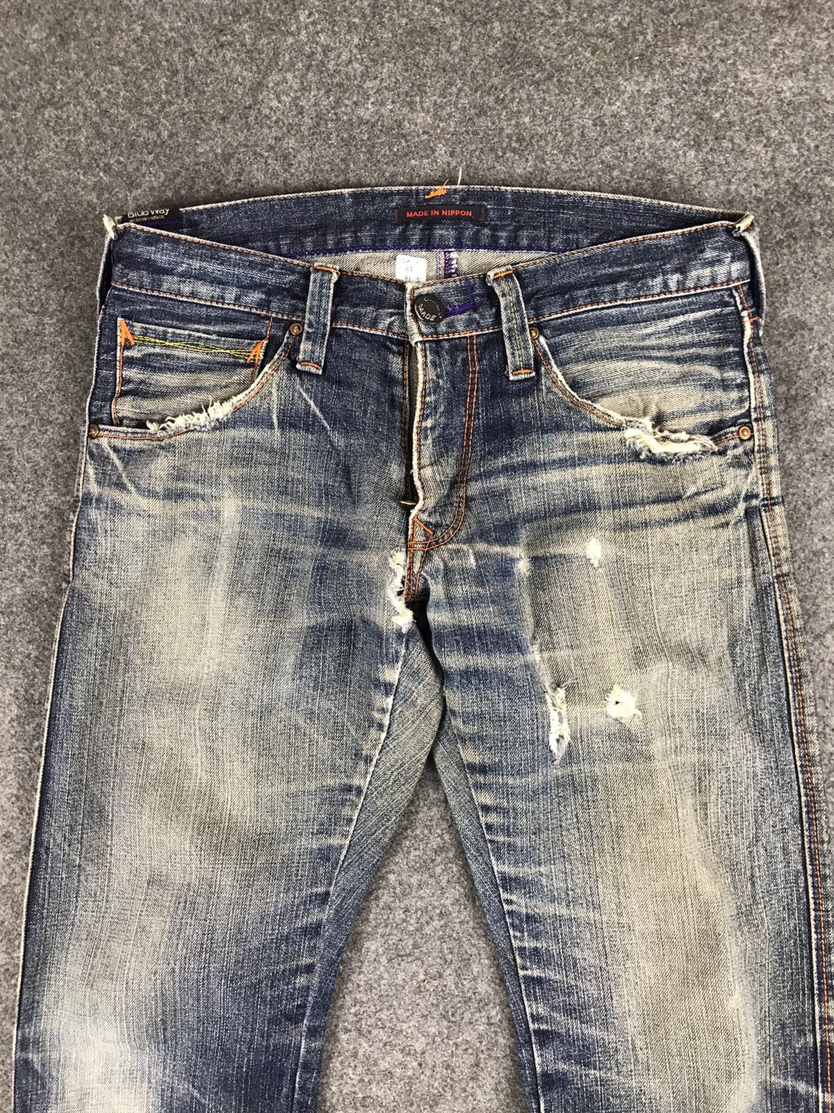 If Six Was Nine Vintage denim pants made in nippon Union Made Size US 31 - 3 Thumbnail