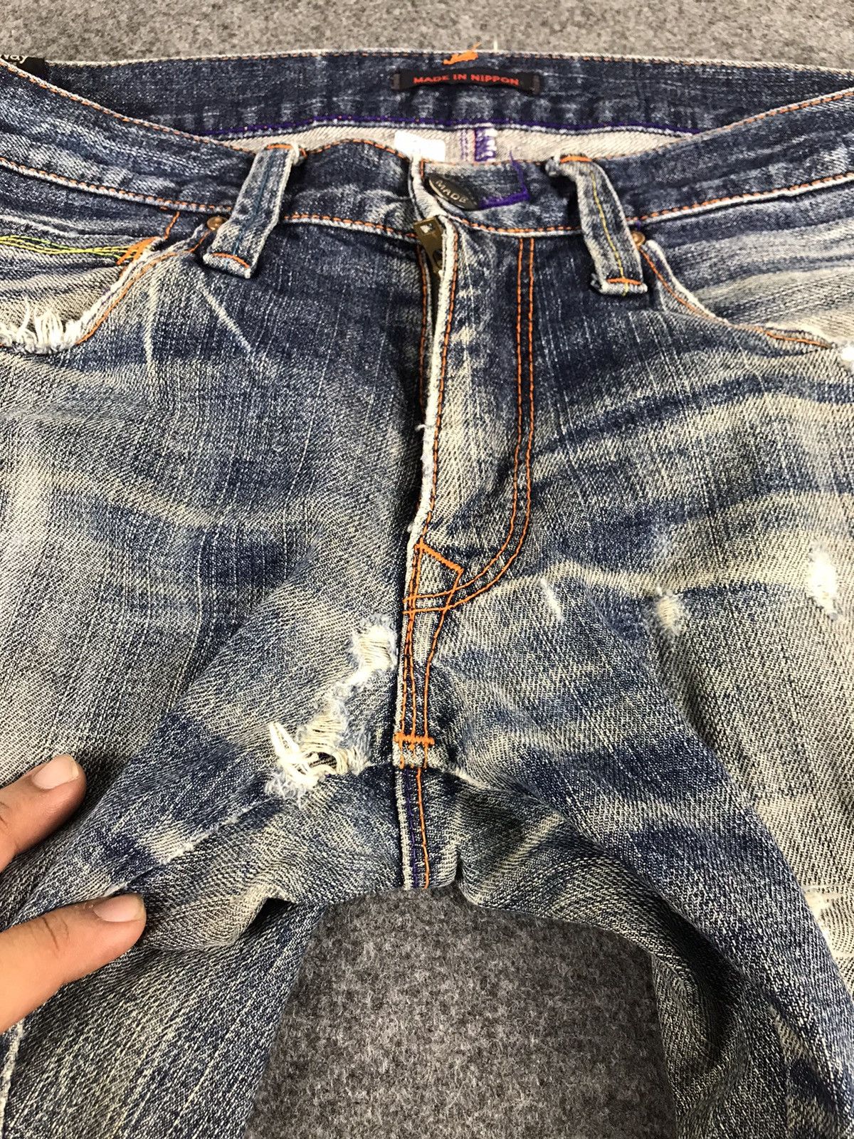 If Six Was Nine Vintage denim pants made in nippon Union Made Size US 31 - 8 Thumbnail