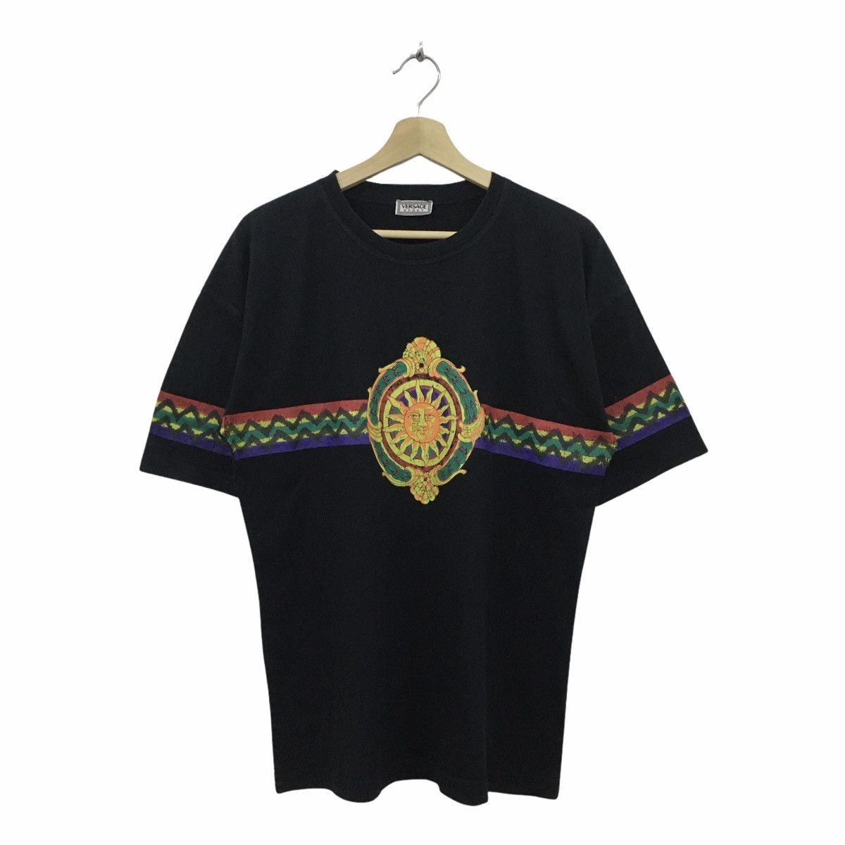 Versace Pick!! Rare Design VERSACE SPORT Tshirt Size US M / EU 48-50 / 2 - 1 Thumbnail