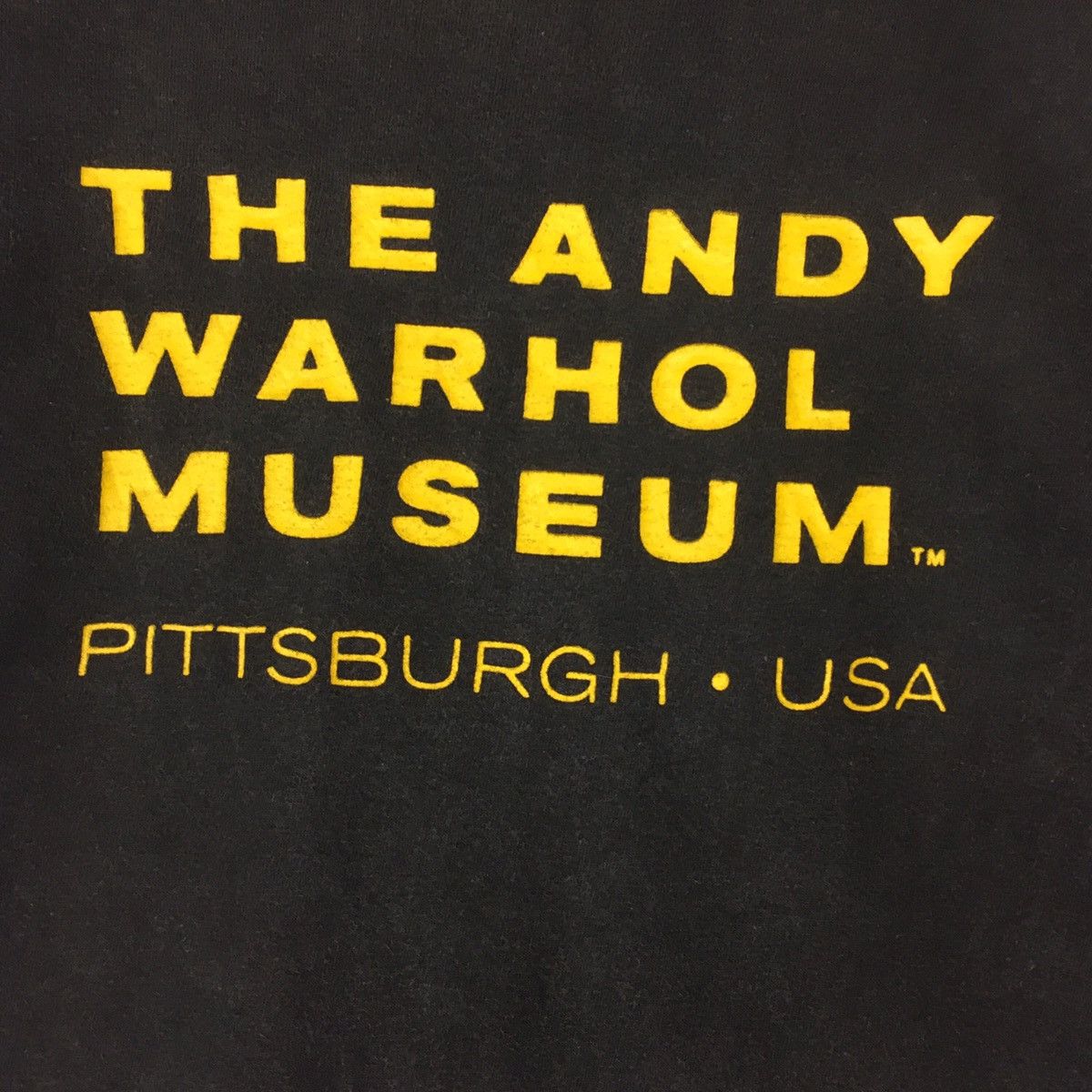 Andy Warhol × Vintage Vintage 90s Andy Warhol pop art big logo sun faded tshirt Size US S / EU 44-46 / 1 - 5 Thumbnail