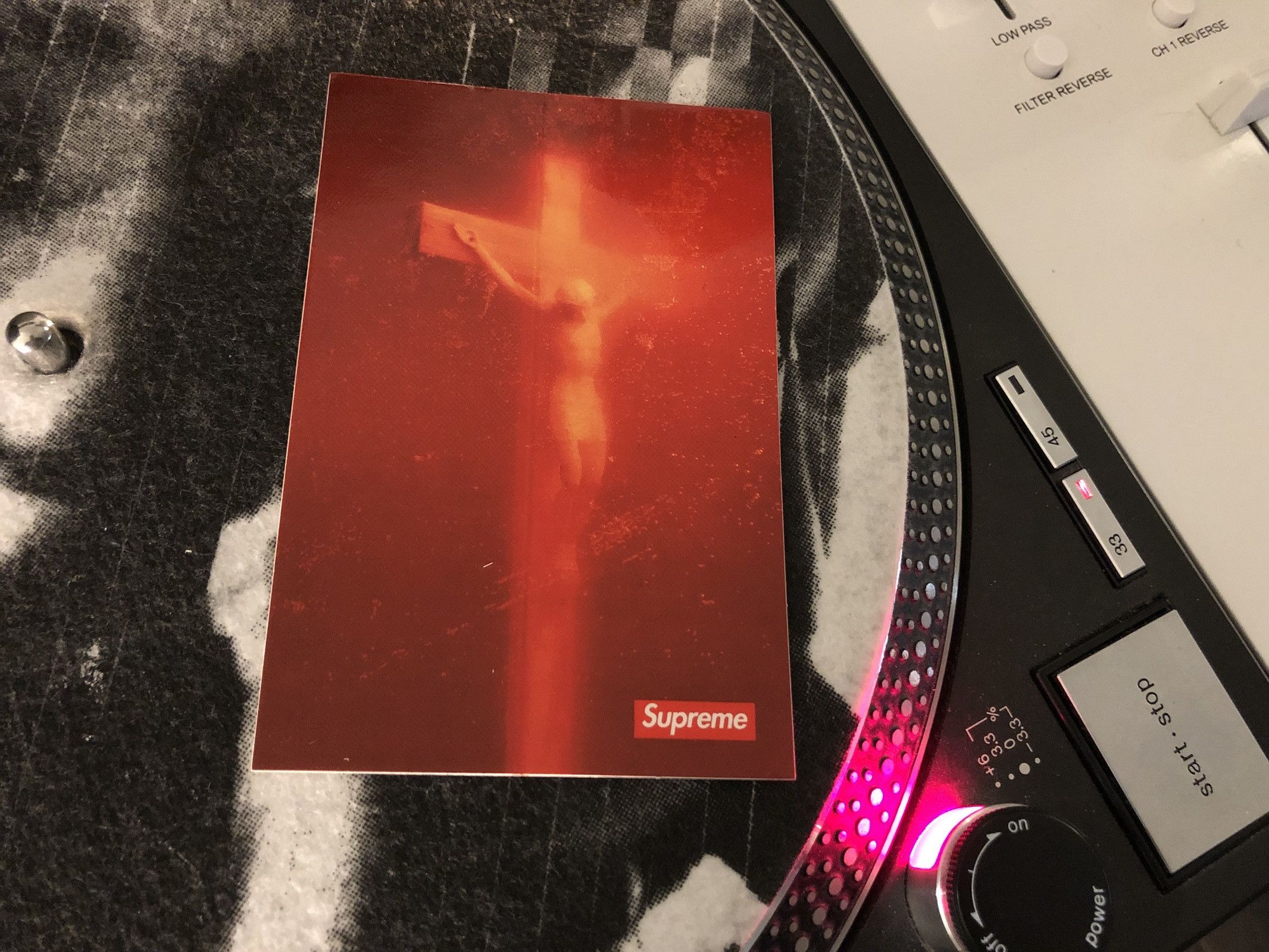 Supreme Piss Christ Sticker (FW17) Size ONE SIZE - 1 Preview