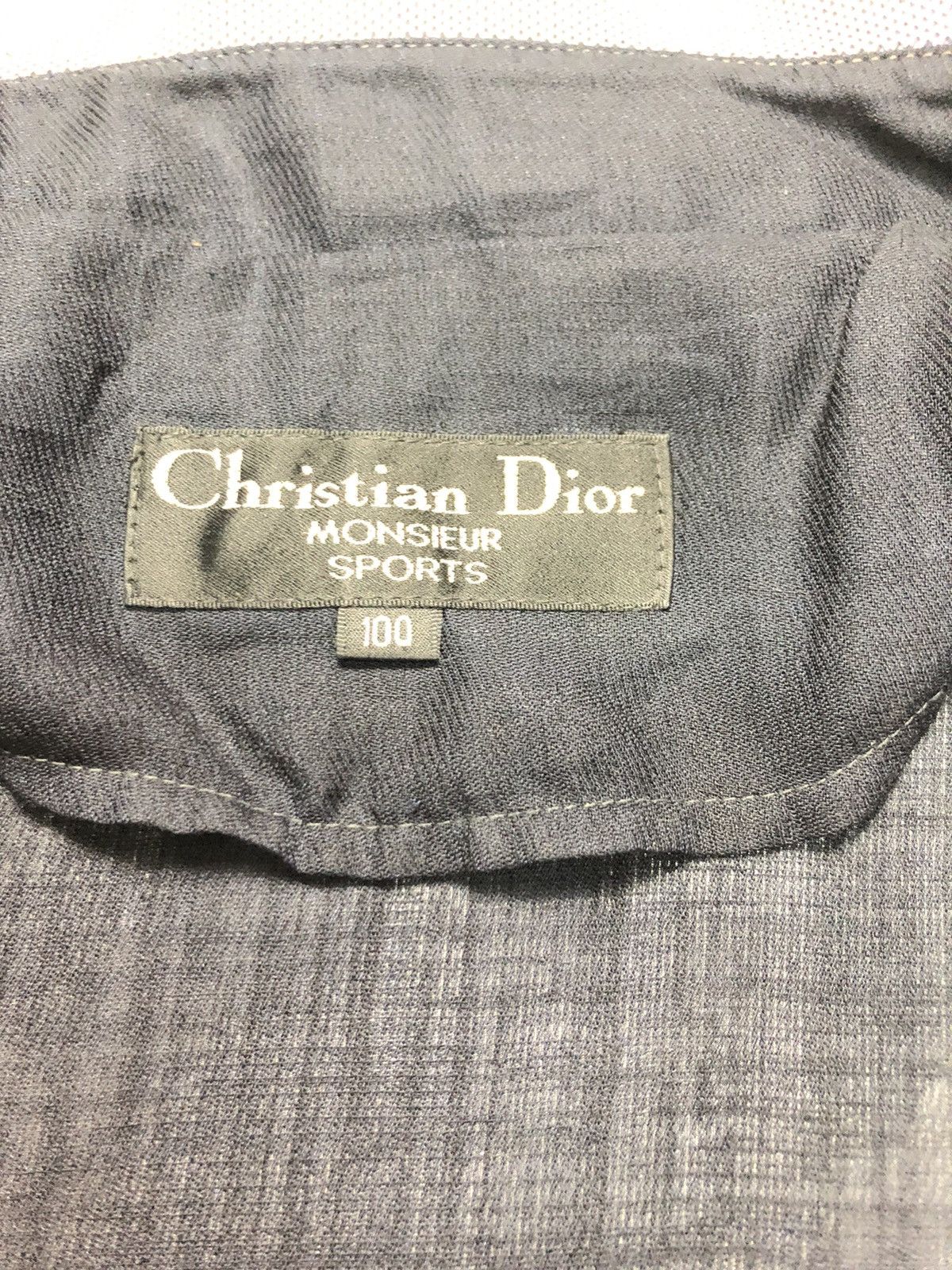 Christian Dior Monsieur × Designer × Vintage VINTAGE CHRISTIAN DIOR SPORTS ZIPPER JACKET Size US M / EU 48-50 / 2 - 5 Thumbnail
