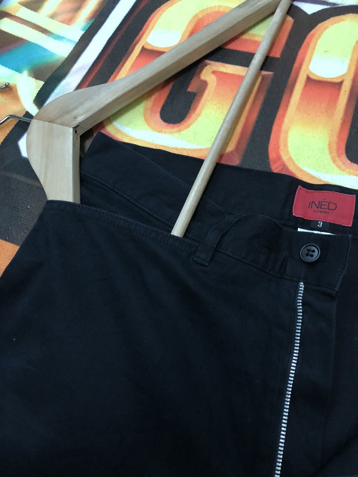 Japanese Brand × Vintage × Yohji Yamamoto VINTAGE INÉD HOMME BY YOHJI YAMAMOTO TROUSER PANTS Size US 30 / EU 46 - 5 Thumbnail